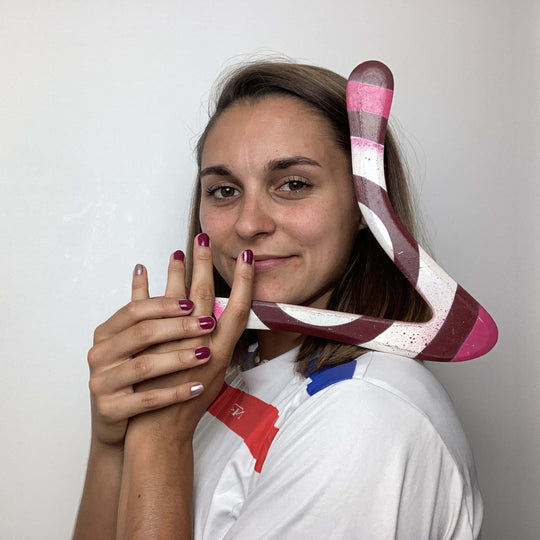 "J’ai appris à me surpasser, à relever des challenges difficiles" : rencontre avec Marie, championne du monde de boomerang