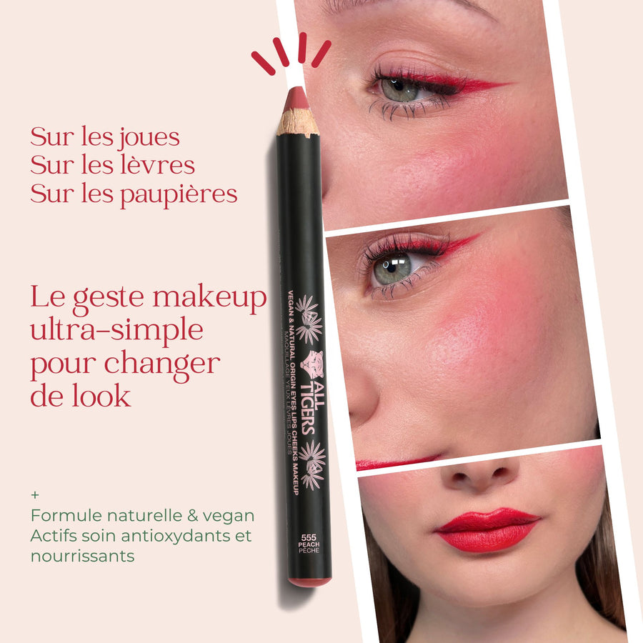 Le MULTI yeux, lèvres, joues | Rouge 556 - All Tigers