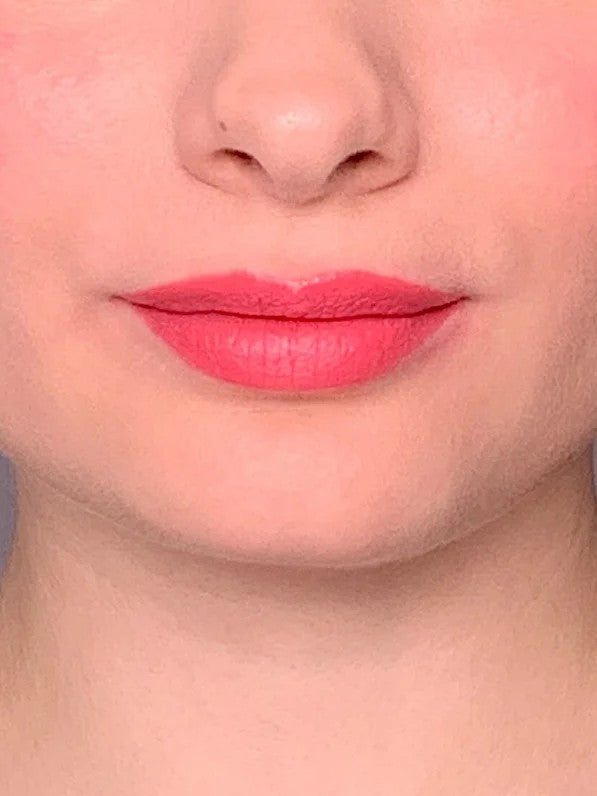 En rouge à lèvres