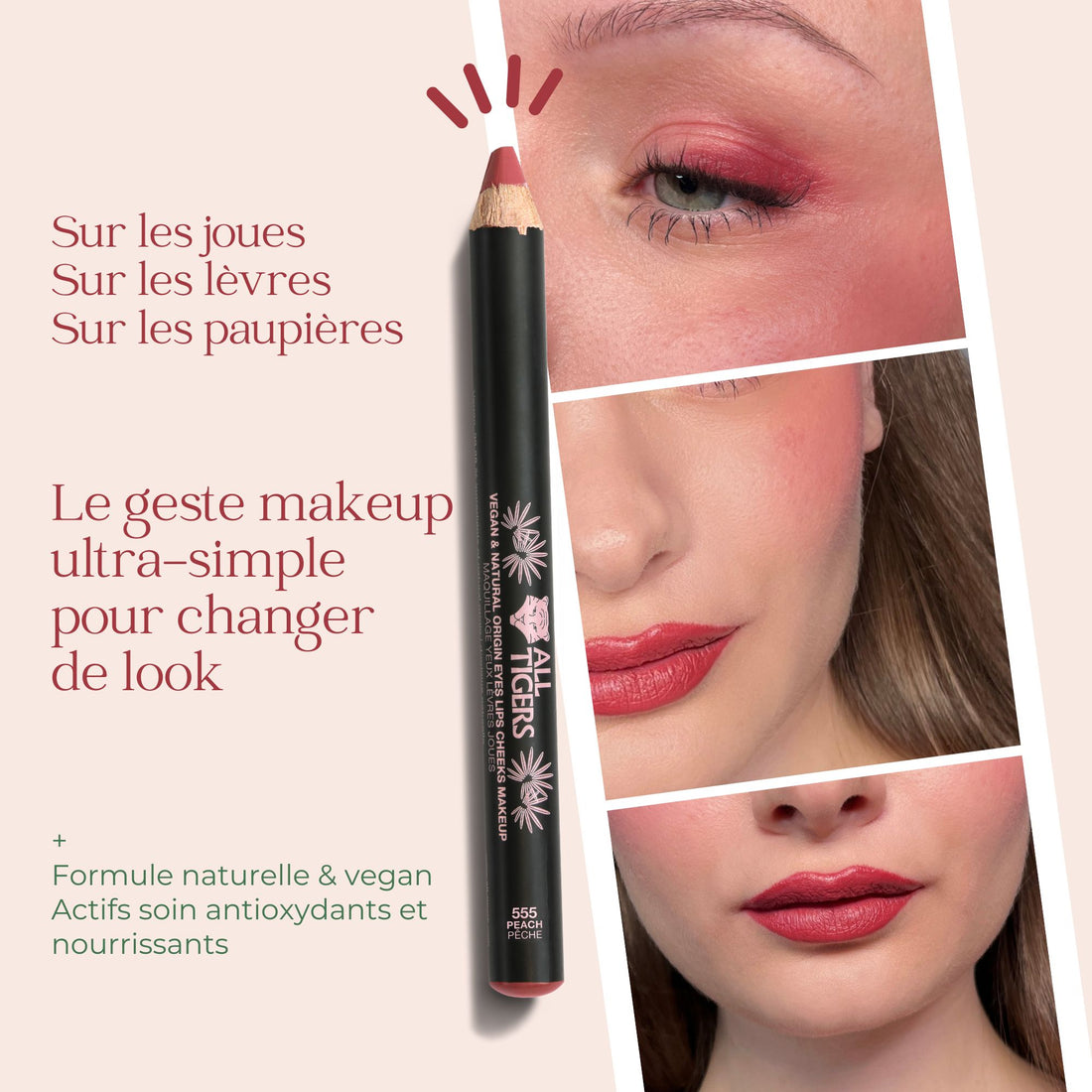Le MULTI yeux, lèvres, joues | Bordeaux 559 - All Tigers