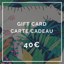 Carte cadeau - 40€